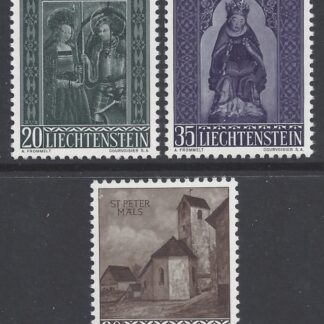 1958 Liechtenstein  SG.372-4 Christmas set 3 values U/M (MNH)