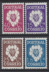 1938 Portugal SG.900-3 Wine & Raisen Congress set 4 values mounted mint.