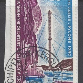 1966 French Antarctic SG.33  25F Ionospheric Research Pylon. very fine used.