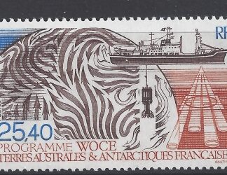 1992 French Antarctic - SG.304  WOCE Research Programme. U/M (MNH)