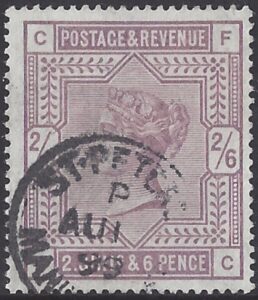 Great Britain 1883-4 SG.178 2/6d lilac fine used.