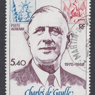 1980 French Antarctic - SG.148 10th Death Anniversary of Charles de Gaulle. very fine used.
