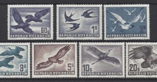 1950 Austria - SG.1215-21 'Air' set 7 Birds  U/M (MNH)