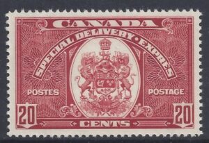 1938 Canada - 20 cent scarlet  Special Delivery SG.S10 u/m (MNH) catalogue value £42.00