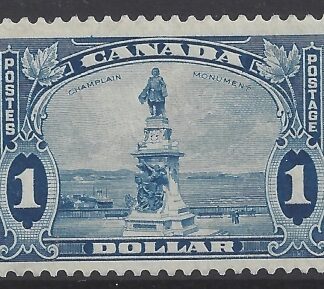 1935 Canada  SG.351  $1 bright blue.  Champlain Monument, Quebec - u/m (MNH)