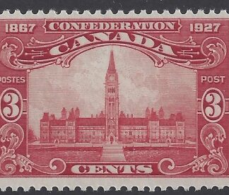 1927 Canada SG.268  3c Carmine.  Parliament Buildings Ottawa - u/m (MNH)