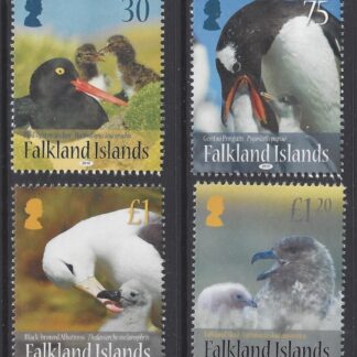 2015 Falkland Islands SG.1308-11 Birds & their Young.set 4 values U/M (MNH)