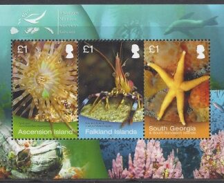 2013  South Georgia MS.598 Shallow Marine Surveys Group mini sheet  U/M (MNH)