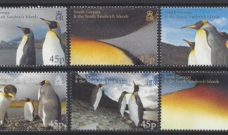 2005 South Georgia SG.411-6 Emperor Penguins PT.1  set 6 values U/M (MNH)