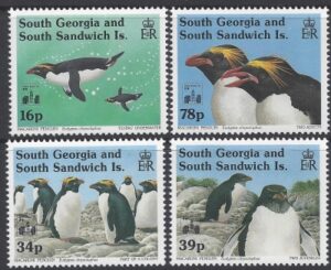 1994 South Georgia SG.243-6 Hong Kong 94 International Stamp Exhibition. set 4 val;ues U/M (MNH)