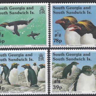1994 South Georgia  SG.243-6 Hong Kong 94 International Stamp Exhibition. set 4 val;ues U/M (MNH)