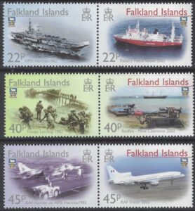 2002 Falkland Islands - SG.926-31 20th Anniversary of Liberation set 6 values U/M (MNH)