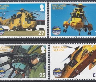 2011 Falkland Islands  SG.1185-8 70th Anniversary of Royal Air Force Search & Rescue. set 4 values U/M (MNH)