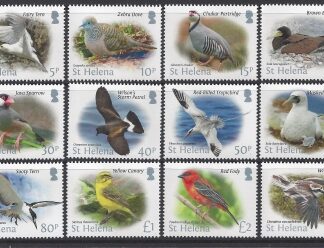 2015 St. Helena SG.1235-46 Birds set of 12 values U/M (MNH)