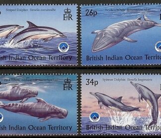 1998 British Indian Ocean Territory - SG.220 - 3  International Year of The Ocean. set 4 values  u/m (MNH)