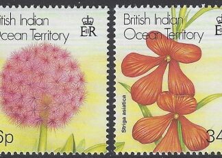 2001 British Indian Ocean Territory - SG.257-8  Plants (1st Series) set 2 values  u/m (MNH)