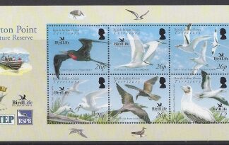 2006  British Indian Ocean Territory - MS.355 Birdlife International Barton Point Nature Reserve. mini sheet   u/m (MNH)