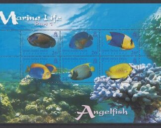 2006  British Indian Ocean Territory - MS.353 Marine Life 1st series Angelfish. mini sheet   u/m (MNH)