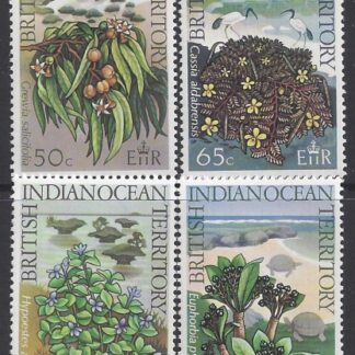 1975 British Indian Ocean Territory - SG.77-80  - Wildlife (3rd Series) set 4 values u/m (MNH)