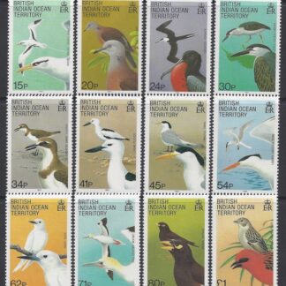 1990 British Indian Ocean Territory - SG.90-101 Birds set 12 values  u/m (MNH)