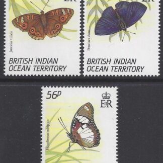 1994 British Indian Ocean Territory - SG.152-4  - Butterflies.  set 3 values  u/m (MNH)
