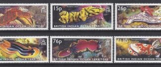 2003 British Indian Ocean Territory - SG.276-81  Sea Slugs. -  6 values  u/m (MNH)