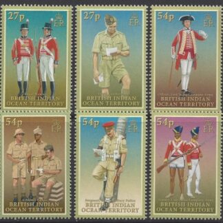 2008 British Indian Ocean Territory - SG.373-8. Military Uniforms. set 6 values   u/m (MNH)