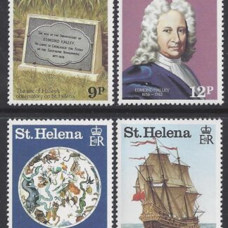 1986 St. Helena SG.482-5  Appearance of Halleys Comet. set 4 values U/M (MNH)