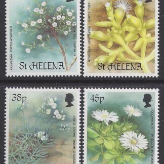 1987 St. Helena SG.505-8 Rare Plants (1st Series) set  4 values U/M (MNH)