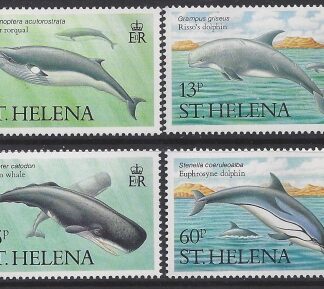 1987 St. Helena SG.509-12 Marine Mammals  set  4 values U/M (MNH)