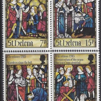 1985 St. Helena SG.468-71 Christmas Life of St. Helena (3rd series). set  4 values U/M (MNH)