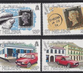 1990 St.Helena SG.562-5 Stamp World London 90 International Stamp Exhibition London set 4 values U/M (MNH)