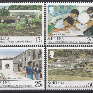1989 St. Helena SG.545-8  New Prince Andrew Central School. set 4 values U/M (MNH)