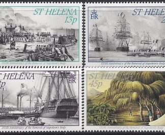 1990 St.Helena SG.582-5 -  150th Anniversary of Removal of Napoleons Body. set 4 values U/M (MNH)