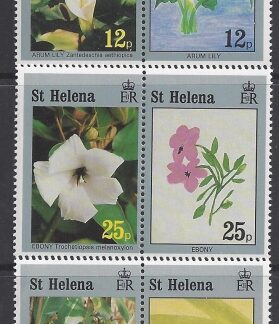 1994 St Helena SG.653-8  Flowers & Childrens Art. set 6 values U/M (MNH)