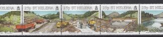 1995 St Helena  SG.685-9 Constuction of Harpers Valley Earth Dam set 5 values U/M (MNH)