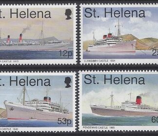 1996 St Helena SG.710-3 Union Castle Mail Ships (1st series) set of 4 values U/M (MNH)