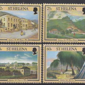 1996 St. Helens SG.726-9 Napolionic Sites  set 4 values U/M (MNH)
