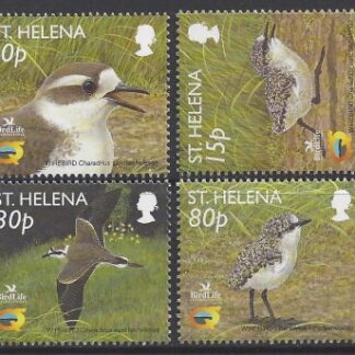 2002 St. Helena SG.852-5 Birdlife International (1st Series) St. Helena Sand Plover set 4 U/M (MNH)