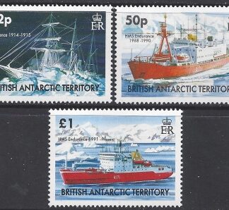2005 British Antarctic - SG.400/2 Endurance set 3 values U/M (MNH)