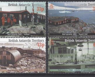 2001 British Antarctic - SG.329-32  Restoration of Port Lockroy Base. set 4 values U/M (MNH)
