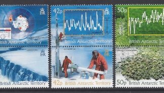 2004 British Antarctic. SG.389-94 Climate Change. Set 6 values U/M (MNH)