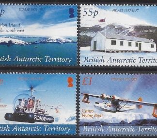 2005 British Antarctic - SG.403-6  50th Anniversary of 'FIDASE'. set 4 values U/M (MNH)