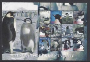2006 British Antarctic.- SG.424-35  Penguins of The Antarctic (2nd series). set 12 values U/M (MNH)