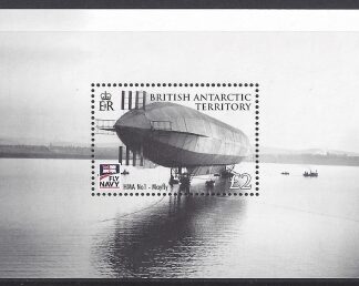 2009 British Antarctic.  MS.499 Centenary of Naval Aviation. mini sheet U/M (MNH)