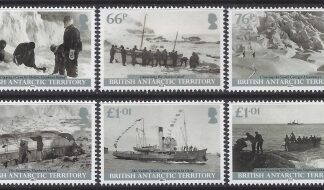 2015 British Antarctic. SG.669-74 Centenary of Imperial Trans-Antarctic Expedition 1914-6. set 6 values U/M (MNH)