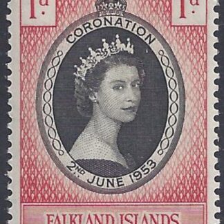 1953 Falkland Islands SG.186 Coronation U/M (MNH)