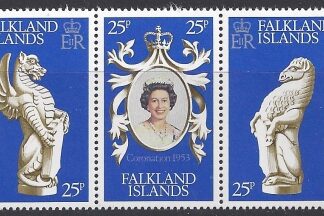 1978 Falkland Islands . SG.348-50 25th Anniversary of Coronation. set 3 values. U/M (MNH)