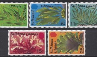1979 Falkland Islands SG.355-9 Kelp & Seaweed set 5 values U/M (MNH)