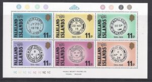 1980 Falkland Islands. SG.377-82 London 1980 International Stamp Exhibition. set 6 values U/M (MNH)